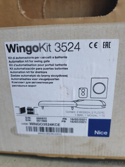 El. pohony dvoukřídlé brány do 7 m - 5