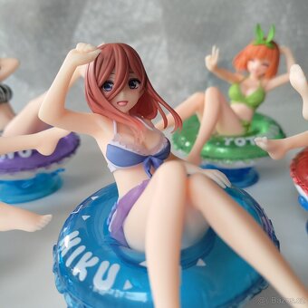 Quintuplets Nakano Aqua Float anime figurky set - 5
