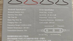 Sluchátka Awei B923bl, Bluetooth - 5