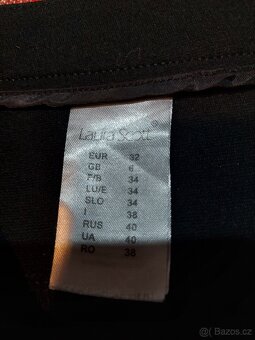 Černá pouzdrová sukně. - 5