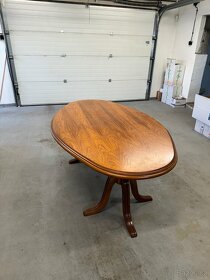 Broušený dřevěný stůl - 5