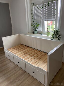 Rozkládací Postel HEMNES + matrace - 5