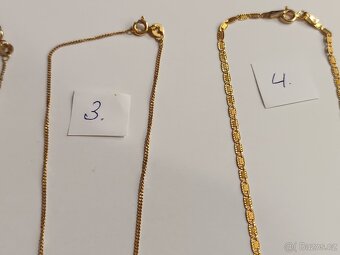 Zlatý řetízky 14kt 585/1000 - 5