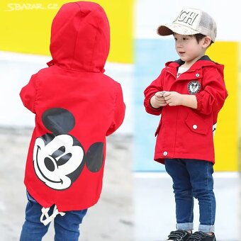 Nová bunda Mickey, vel.98/104, 104/110, 110/116 - 5