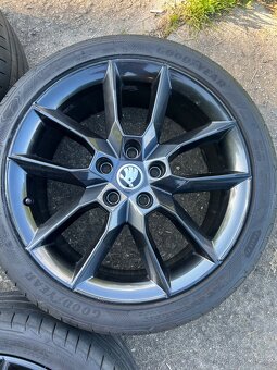 Alu kola 5x112 R18 GEMINI - Škoda Octavia III RS - 5