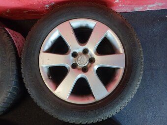 ALU disky originál Hyundai 5x114,3 R18 se zimními pneu 235/6 - 5