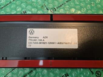 ochranná a ozdobná lišta zadního nárazníku černá VW Transpor - 5