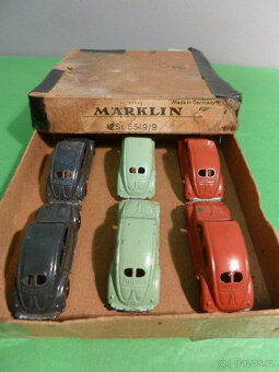 6 Märklin VW Pretzel Beetle v dealerské krabici 55199 cca 19 - 5