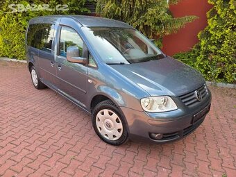 Caddy Maxi 2.0TDI 103kW, 7 míst, bez koroze, klima, serviska - 5
