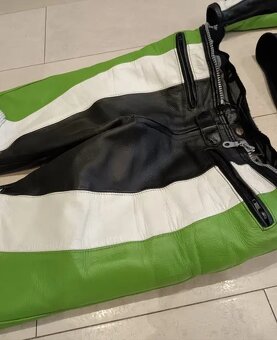 PSí Hubík-Pánská Dámská kožená moto kombinéza, dvoudílná - 5