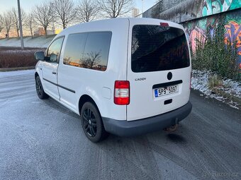 Volkswagen Caddy 1.9TDI 77kw 5míst tažné CarPlay Spaní - 5