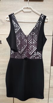 Černé šaty - L - 5