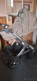 Kočárek Stokke Trailz včetně bohatého příslušenství - 5