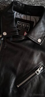 Kožená pánská bunda Guess, nová - 5