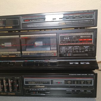 FISHER CA-223R +tuner a kazeta - 5
