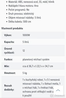 Kuchyňský robot Gourmetmaxx - 5