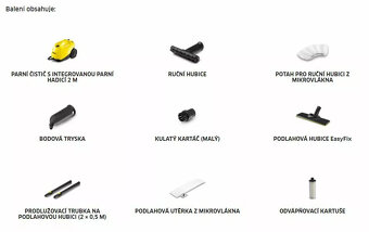 Parní čistič Karcher SC 3 EasyFix + příslušenství - 5