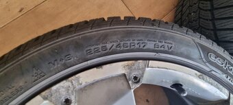 pneumatiky na rávcích, zimní 225/45R17 94V - 5