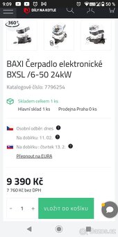 BAXI čerpadlo - 5