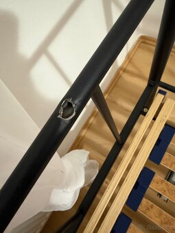 Kovová postel 90/200 - 5