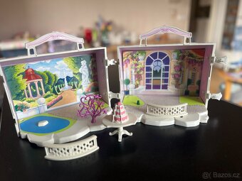 Truhla - zámek - Playmobil růžová - 5