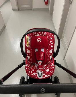 Kočárek Cybex E-Priam petticoat red - 5