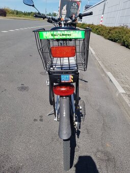Dámské elektrokolo s košíkem na nákupy - 5