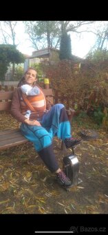 Nosici šátek šanami + zateplovací kapsa - 5