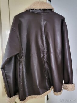 PILOTKA kožená zimní bunda vl. XL unisex - 5