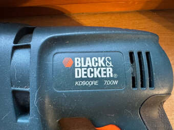Příklepová vrtačka Black&Decker KD900RE 700W - 5