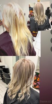 Kadeřnice, prodloužení vlasů keratin, kanekalon - 5