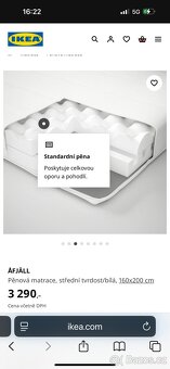 Matrace Ikea Afjall 160x200 - 5