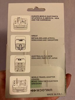 Univerzální Cestovní Adaptér s 2x USB porty - 5