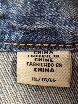 Pánská džíska Levi's Trucker velikost XL (56) 1171 - 5