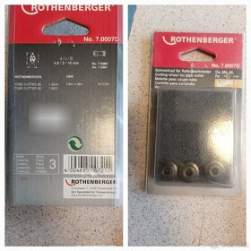 ROTHENBERGER 3X KOLEČKA - 5