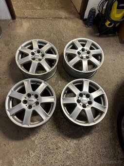 Alu kola 5x110 r16 + zimní pneu NEXEN 195/65/15 - 5