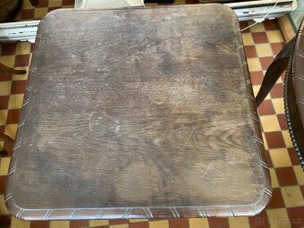 Starožitný stůl + židle - 5