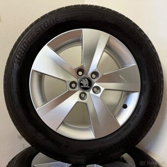 ŠKODA KAMIQ 5x100 R16 ET38+LETNÍ 205/60R16 6,5mm - 5