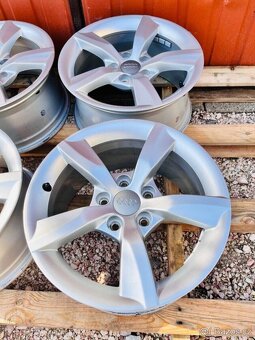5x112 R16. originál alu sada Audi A6 4G model 2015 TOP STAV - 5