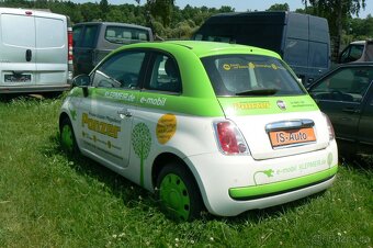 Fiat 500 ELEKTRO - 2013 NEJDE NABÍJET - 5