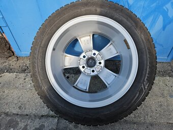 Alu R15 Carme + zimní Goodyear 185/60/R15, Fabia 3 - 5