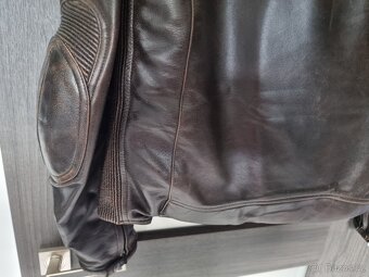Airbagová bunda Helite Roadster hnědá kožena, XXL - 5