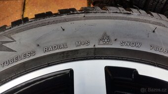 Zimní zánovní sada MG ZS 5x112 R17 pneu 215/50/17 - 5
