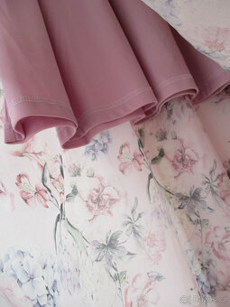 Dámské dlouhé šaty šifonové květované Mohito S 36 - 5