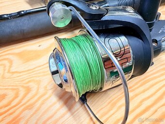 SET 2+2 / DĚLENÉ PRUTY DAM POWERFIBER / 3,0 m / 3 lb + NAVIJ - 5