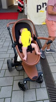 Kočárek Mima Xari 3v1 sedák s korbou, podvozek, autosedačka - 5