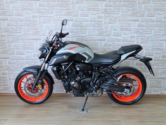 Yamaha MT-07 původ ČR, 1.majitel, 6800km - 5