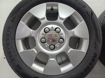 Letní alu kola SEAT 5x112 R16 ET58 pneu 215/55/16/ - 5