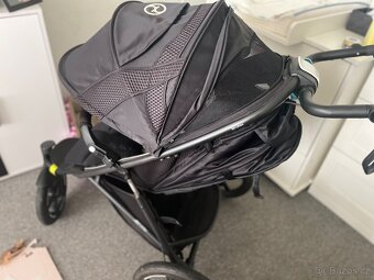 Kombinovaný kočárek cybex avi spin moon black gold - 5