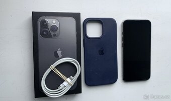 PLNĚ FUNKČNÍ - KRÁSNÝ STAV - Apple Iphone 13 PRO Gray - 5